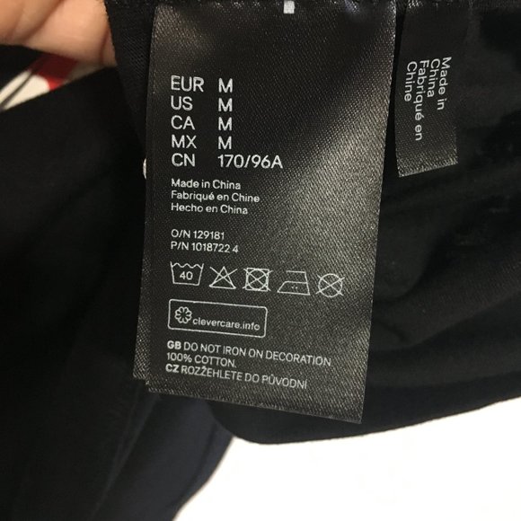 NO FEAR x HM Women's The Skate Kitchen Tee Limited Crew Neck Black NWT Size M - Picture 11 of 16